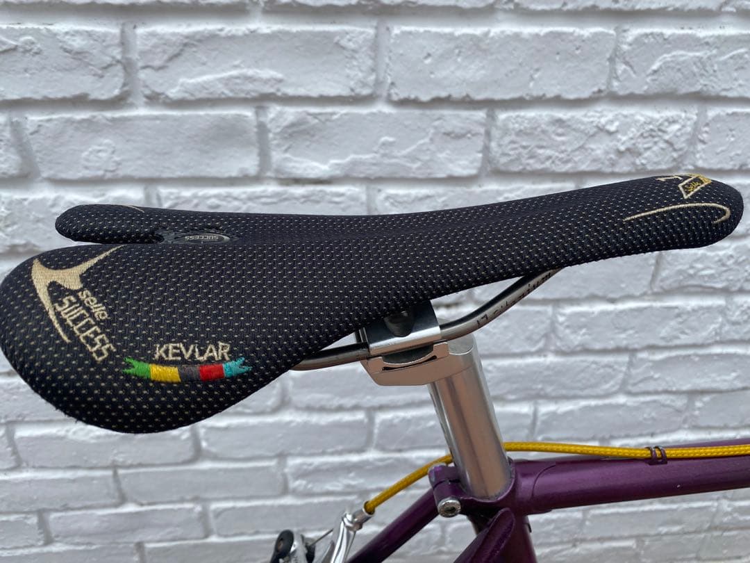 オールドロードバイククロモリ１インチフレーム希少　クロスバイクカスタム