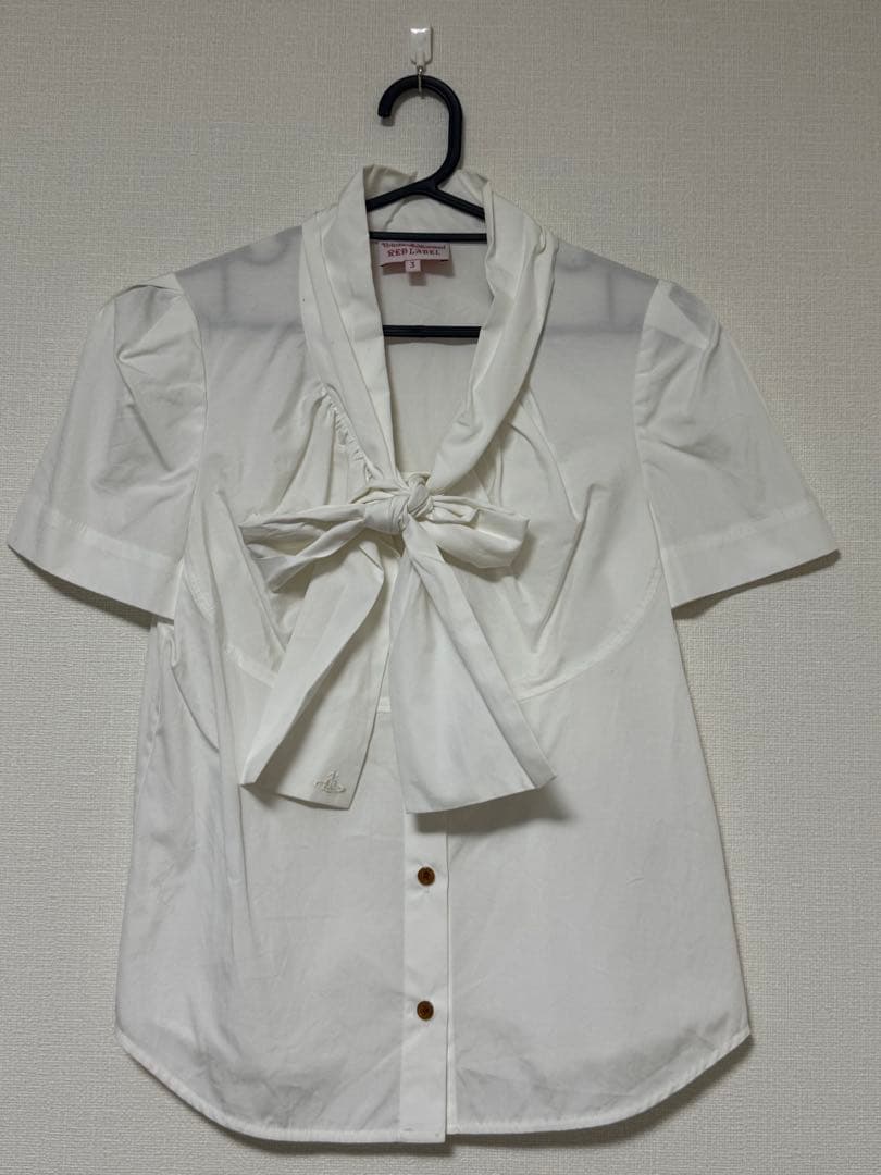 Vivienne Westwood RED LABEL リボン半袖シャツ