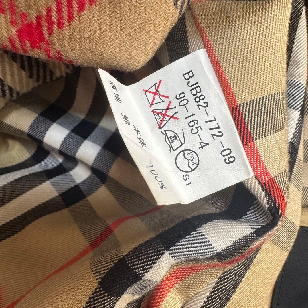 バーバリーロンドン ダブル ライナー付 トレンチコート L相当 ブラック