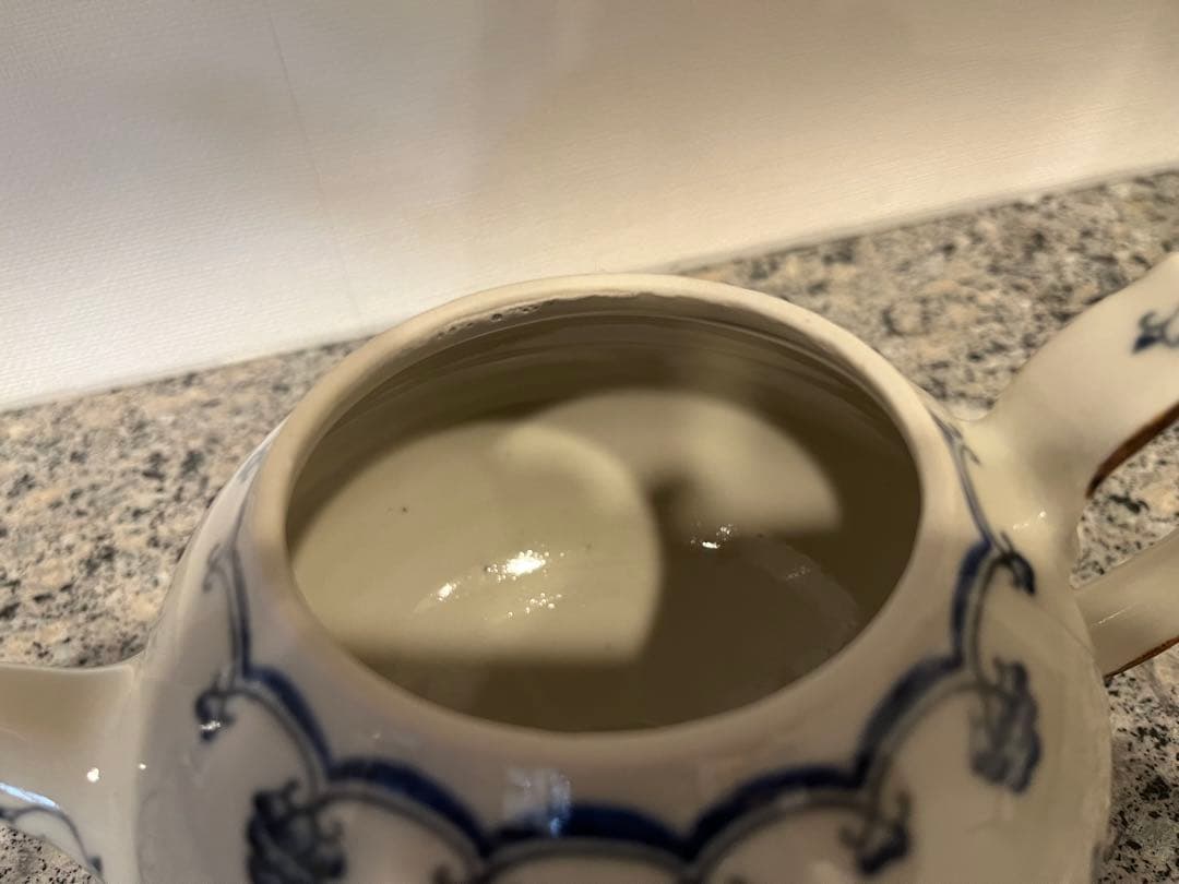 中西申幸　ポット　鳥遊戯画