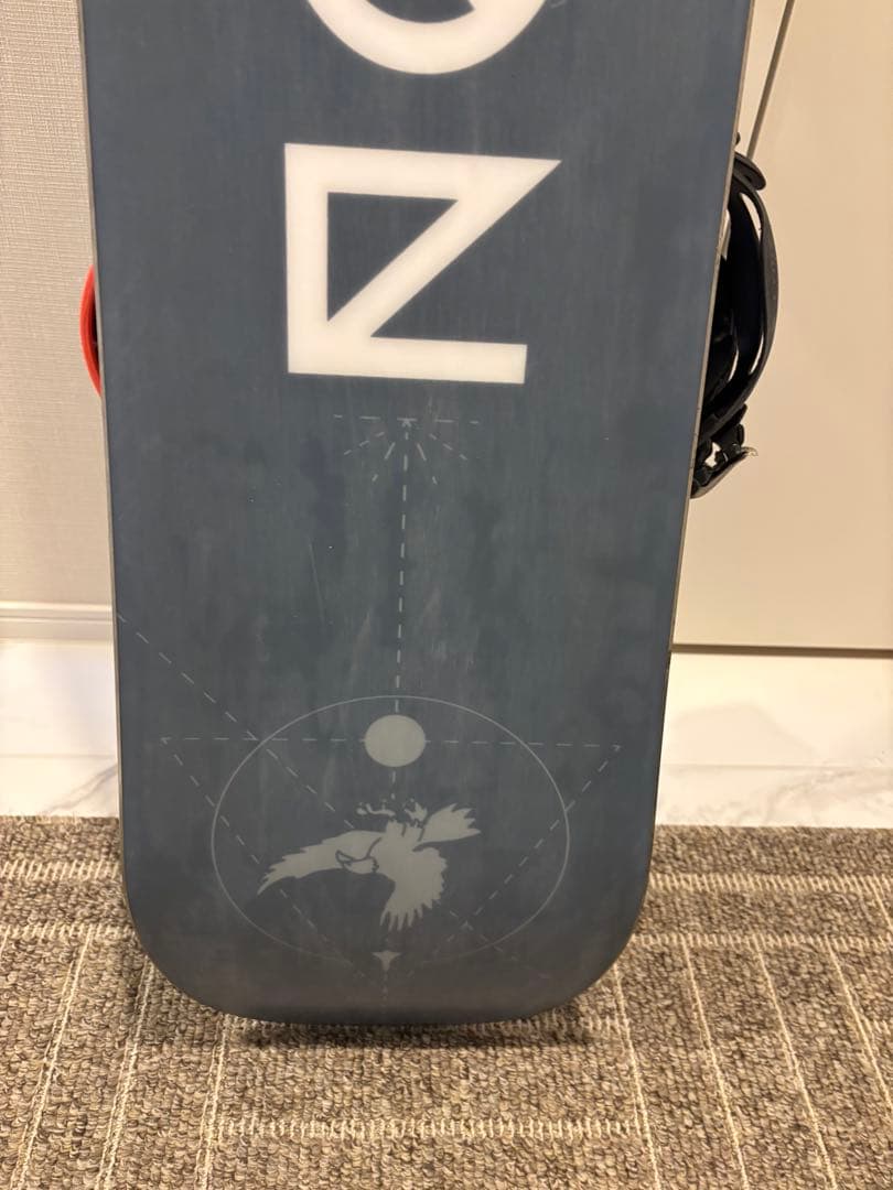 Burton Process スノーボード スペースシャトルデザイン 157