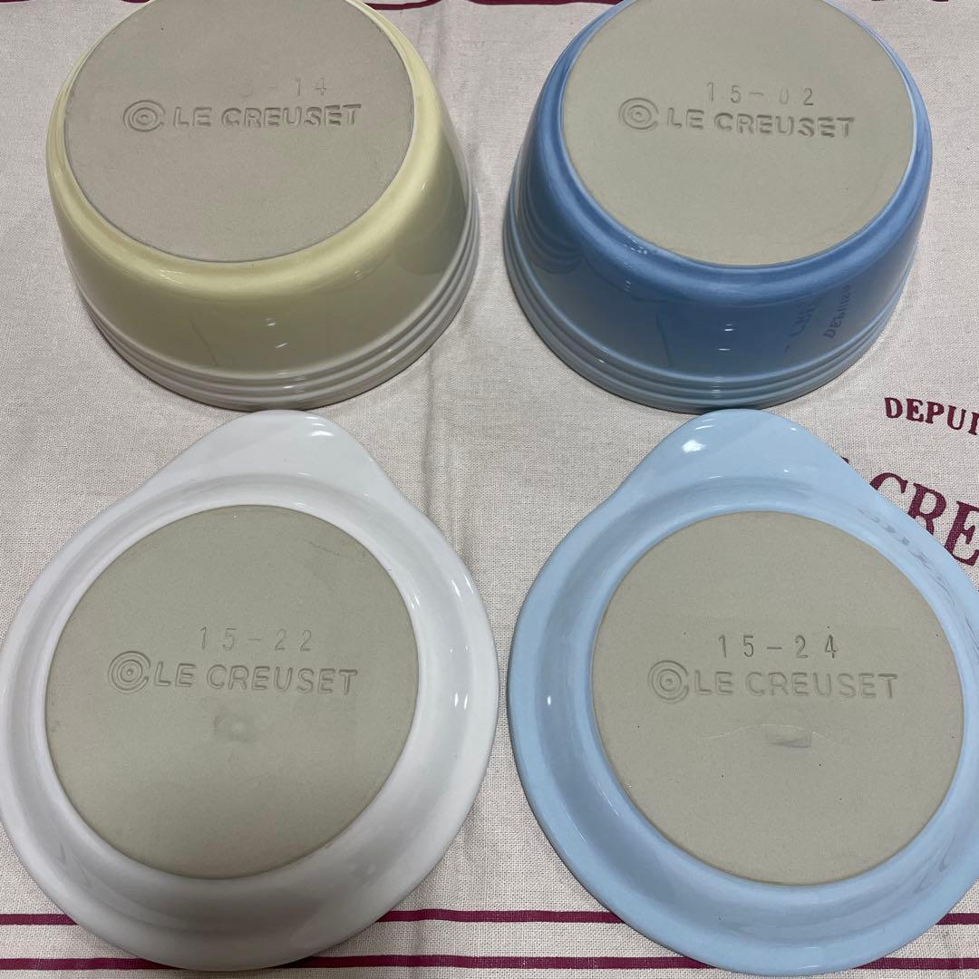 《未使用》LE CREUSET プレートオンディッシュ　2個セット