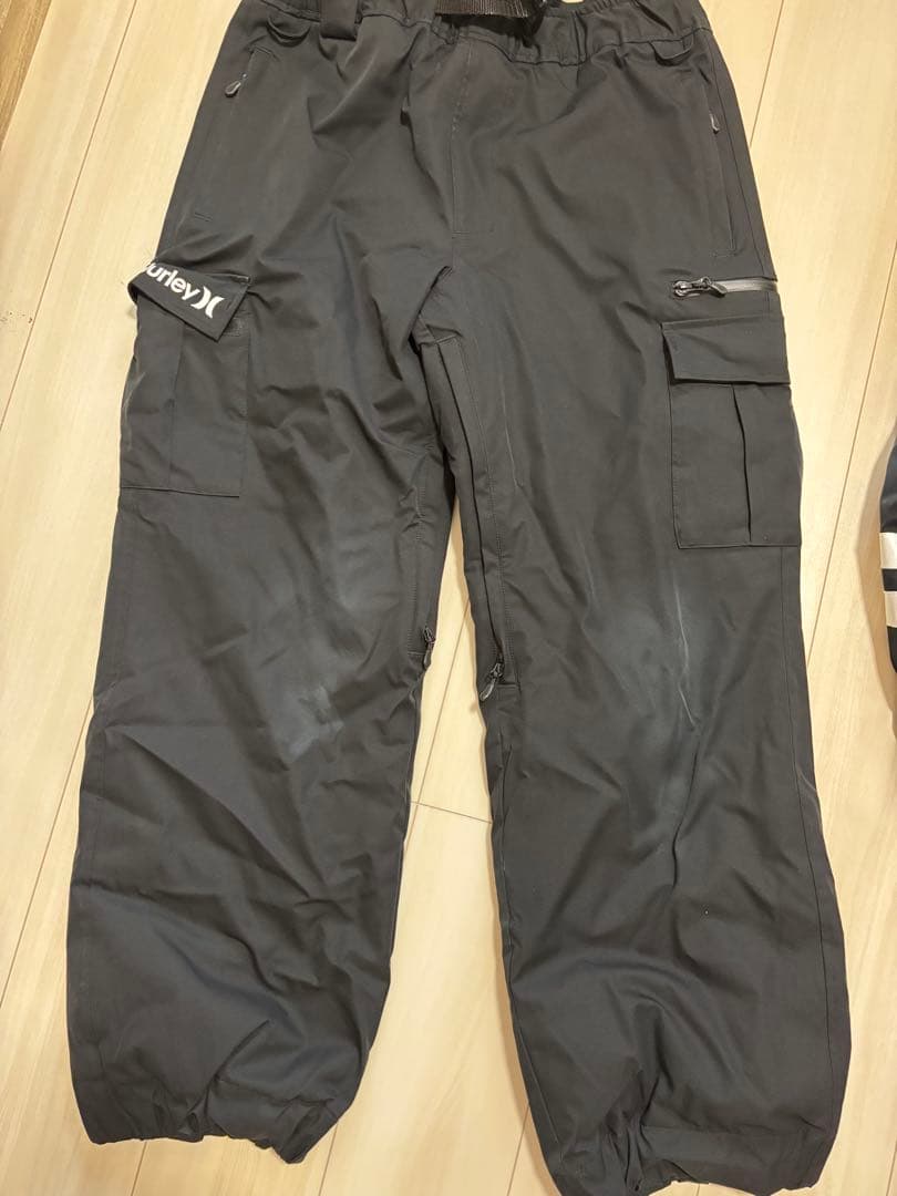 Hurley X スノーボードウェアセット 黒
