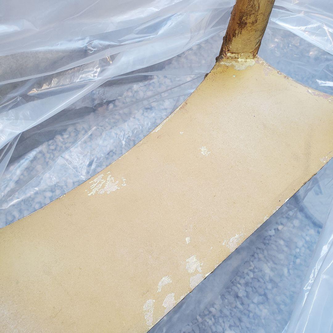 コンソールテーブル 木製 金箔 猫足