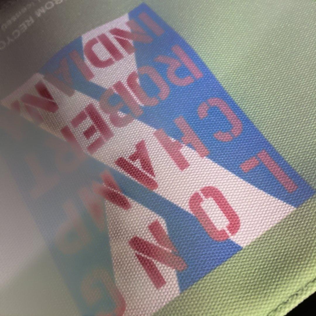 未使用LONGCHAMP ロバートインディアナコラボトートバッグ