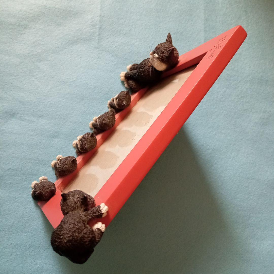 ♥海外からやってきた物♥親子猫のフォトフレーム　写真立て