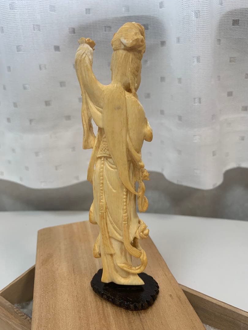 極上 細彫 弁財天 仏像 重さ76g 送料込み