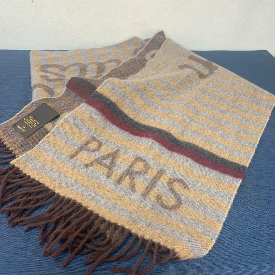 ルイヴィトン スカーフ マフラー 美品