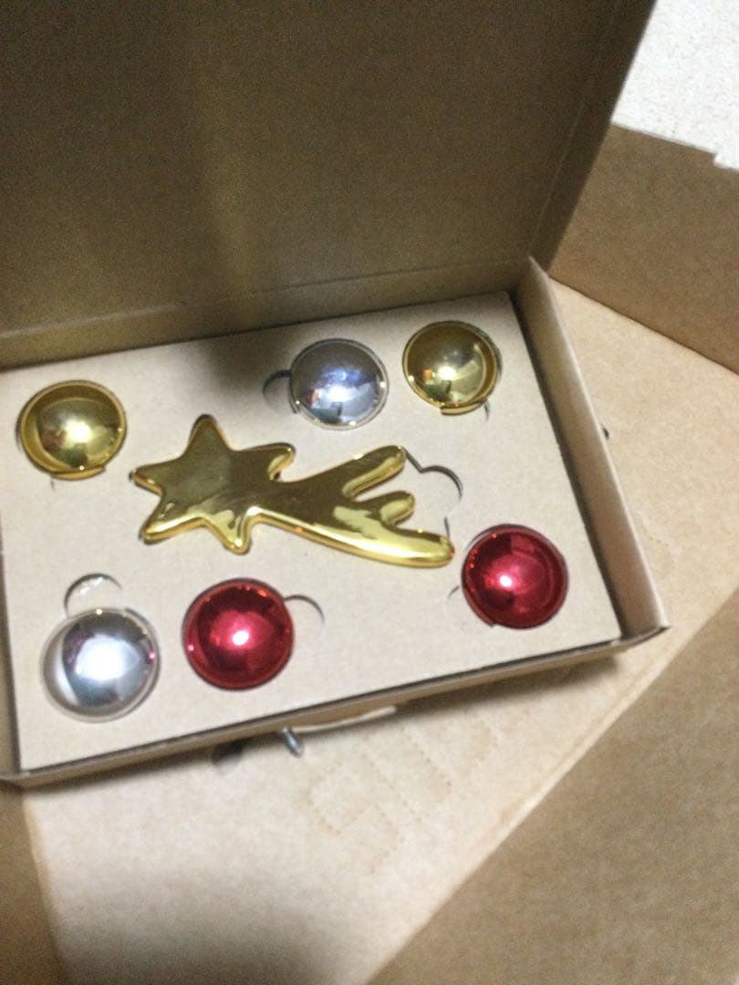 Alessi Bark クリスマスオーナメント レッド
