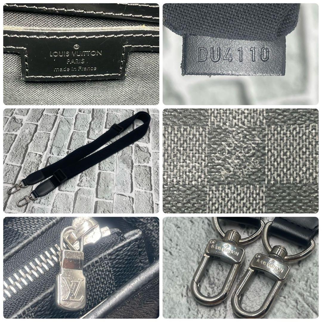 美品✨ルイヴィトン トートバッグ 2way ダミエグラフィット タダオ ブラック