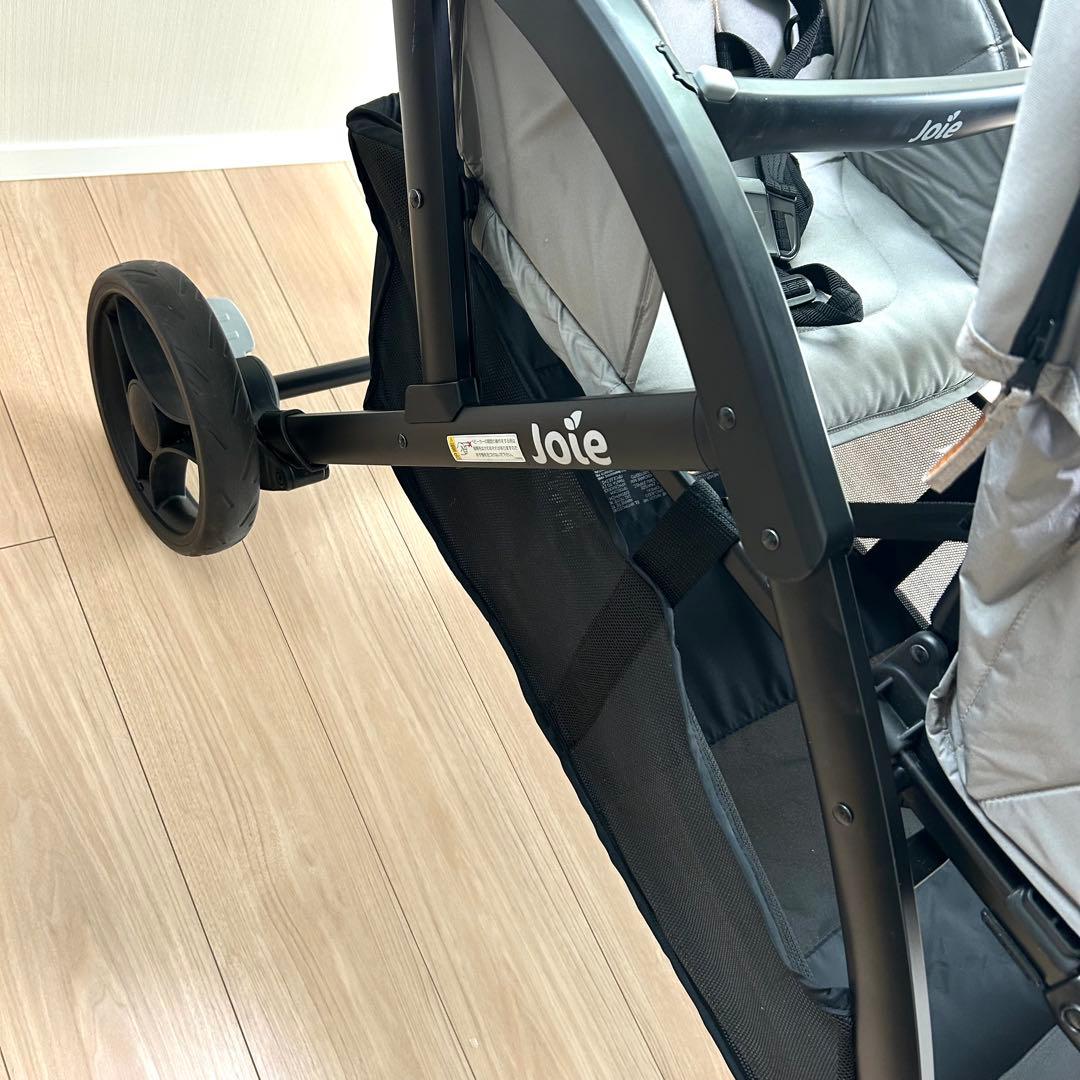 Joie ジョイー エヴァライトデュオ 二人乗りベビーカー グレー