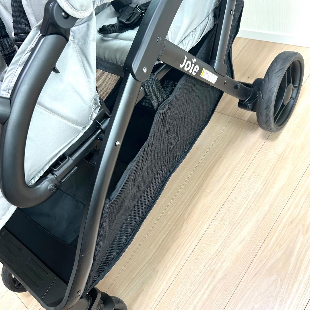 Joie ジョイー エヴァライトデュオ 二人乗りベビーカー グレー