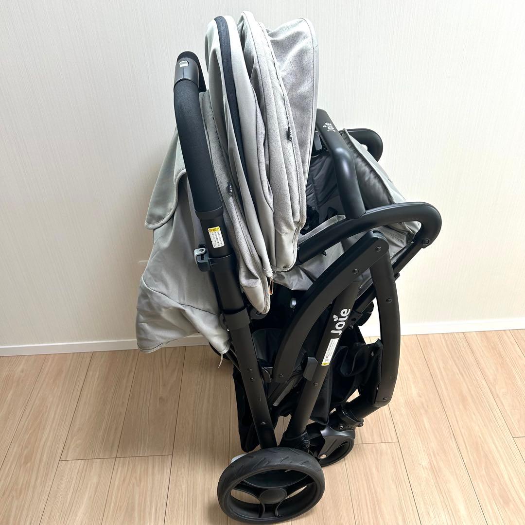 Joie ジョイー エヴァライトデュオ 二人乗りベビーカー グレー