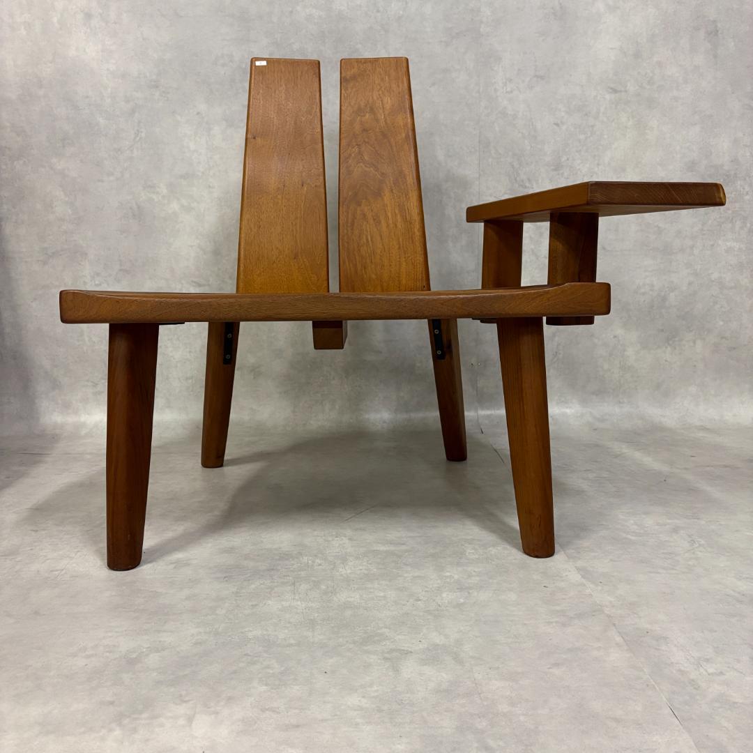 北欧　ラウンジチェア　無垢材【1脚】C