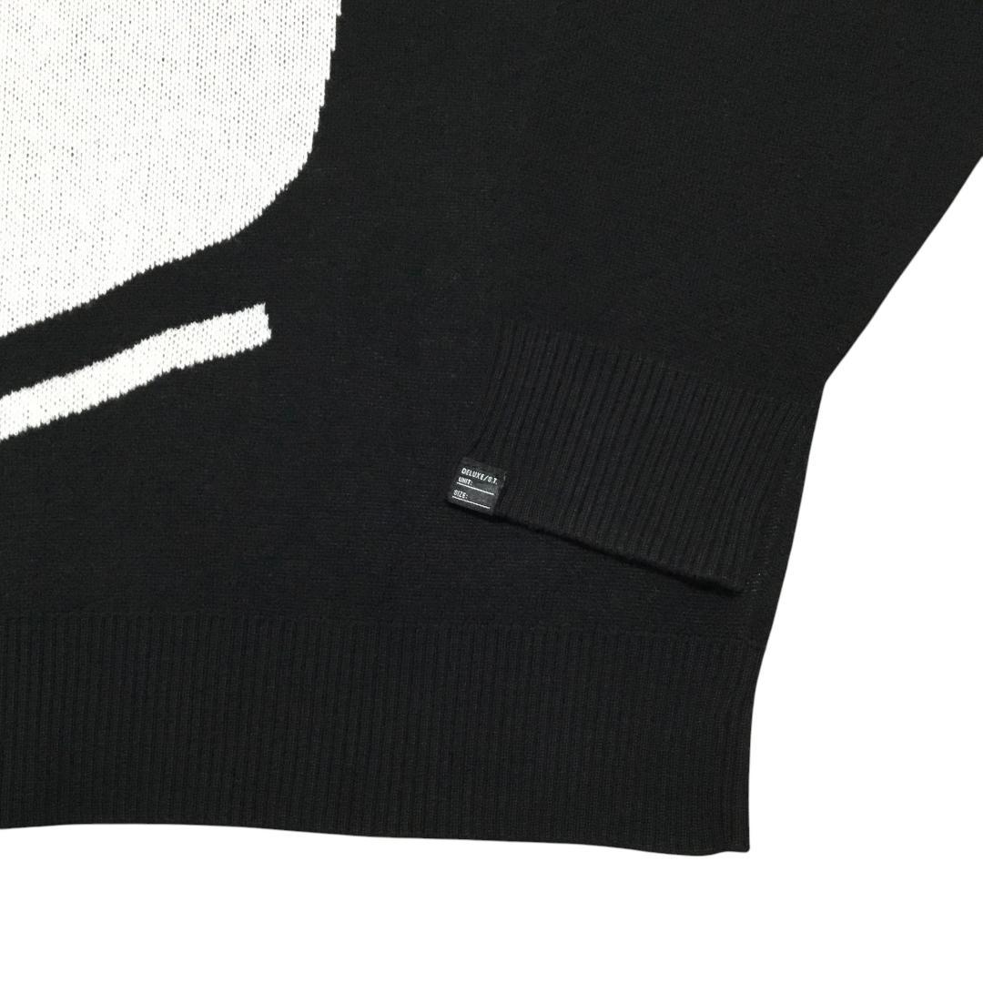 希少 DELUXE PLAYBOY コラボレーション カーディガン M ブラック