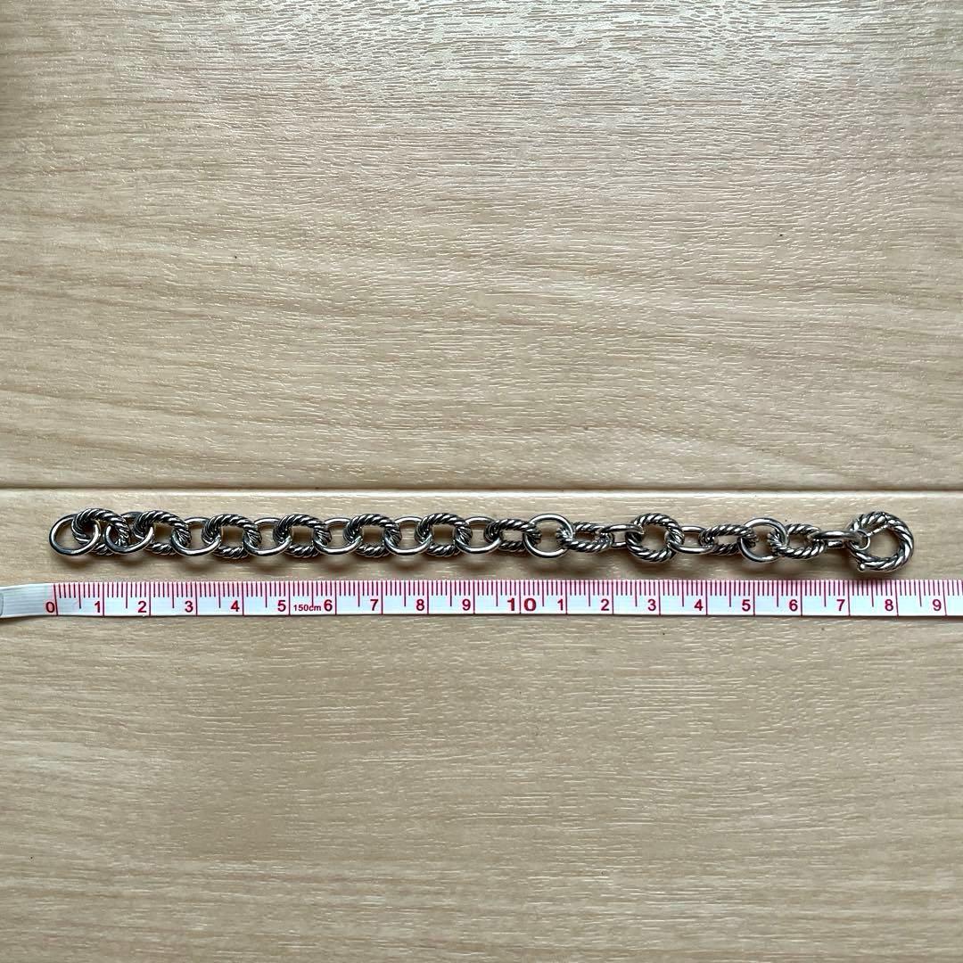 DAVID YURMAN オーバルリンクチェーンブレスレット 新品 10mm