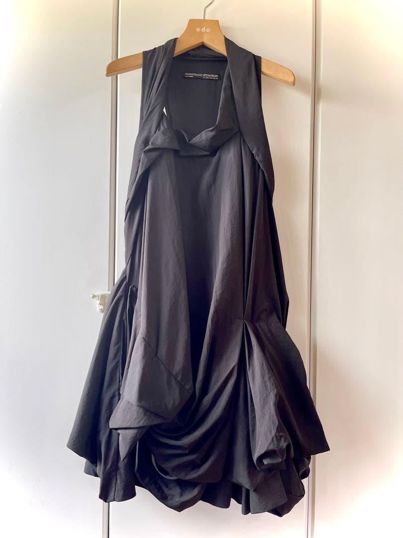 ALLSAINTS SPITALFIELDS アシンメトリック ドレスワンピース