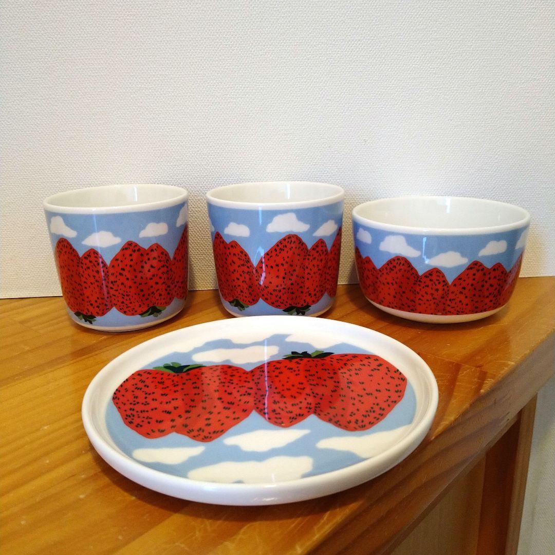 新品未使用 marimekko マンシッカヴォレット 4個セット