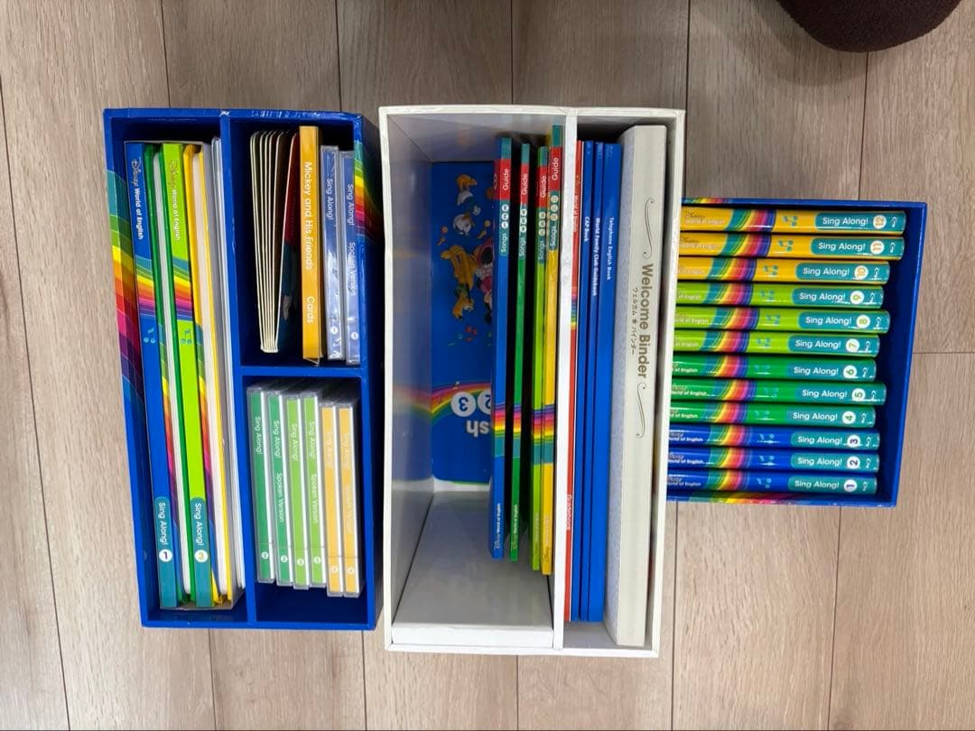 ディズニー英語システムDWE シングアロング 2020年 DVD/CD未開封多数