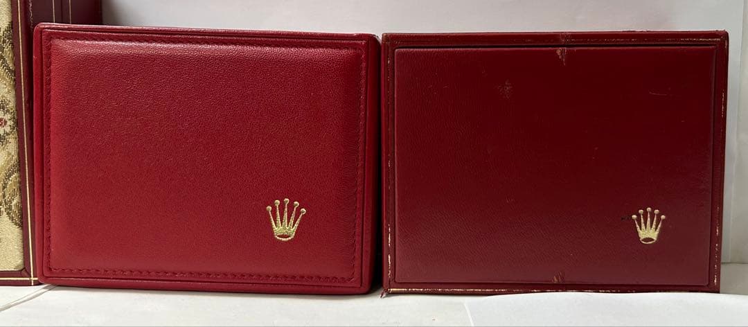 ロレックス純正デイトジャスト レディースBOX 3箱付属品計16点【ジャンク品】