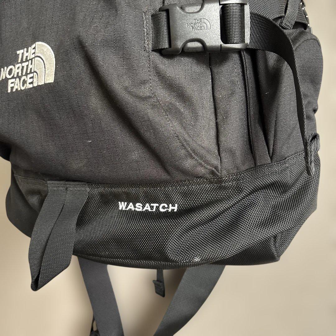 ノースフェイス　WASATCH ワサッチ　リュック　ブラック　希少モデル