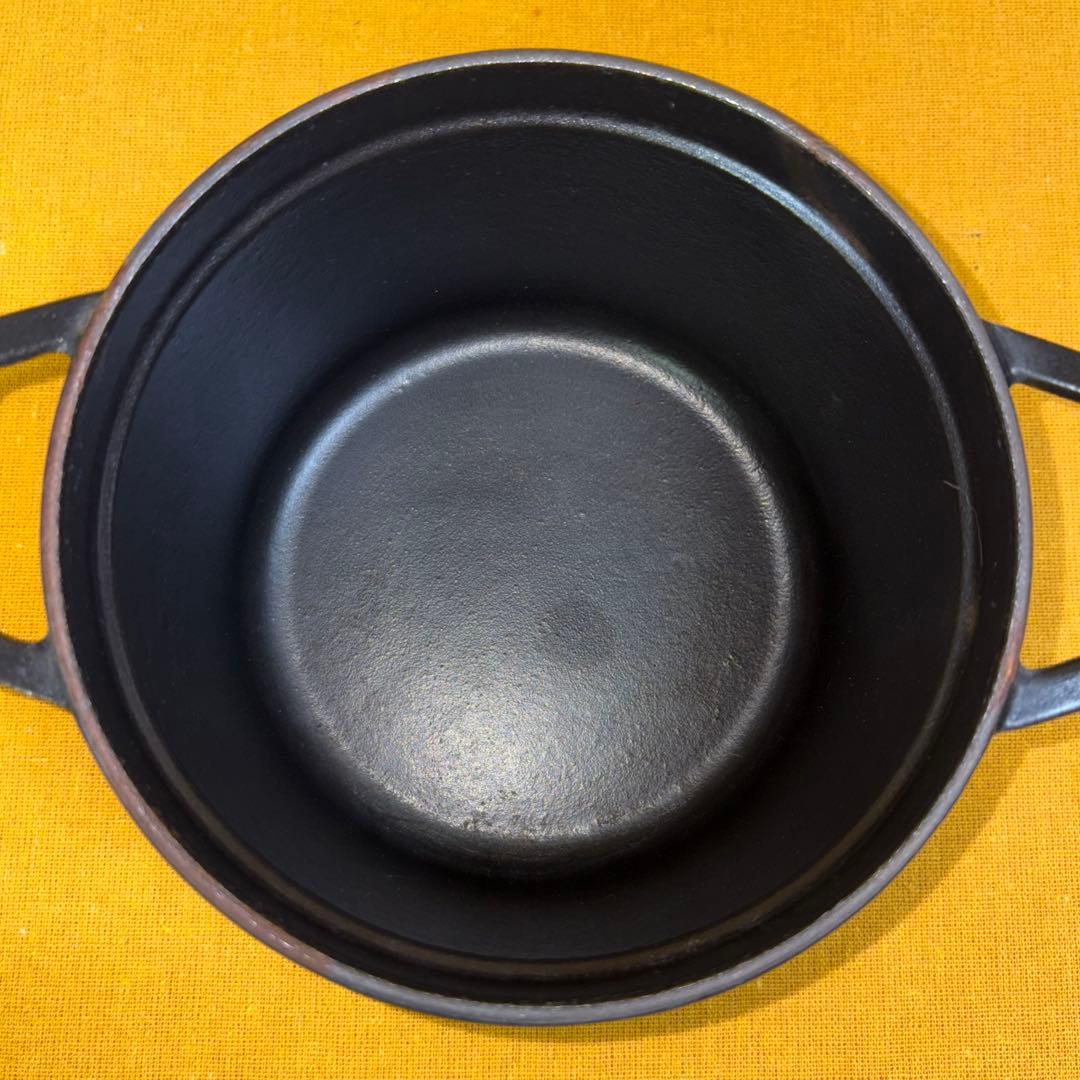 早い者勝ち‼️希少 美品 ストウブ ココット16cm 旧型 深型 鉄鍋 ホーロー