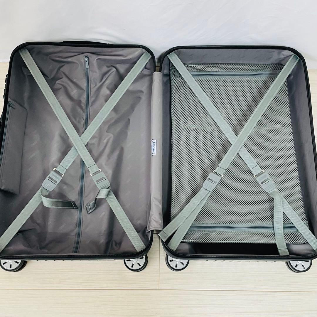 美品　リモワ　サルサ　63L 4輪　マットブラック　廃盤　Check-in M