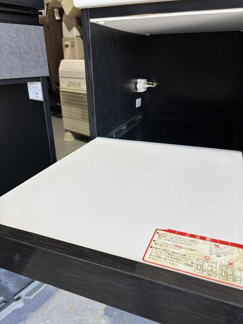 寿司 最高級 古賀家具キッチンボード、人気色 食器棚 幅120cmUsed