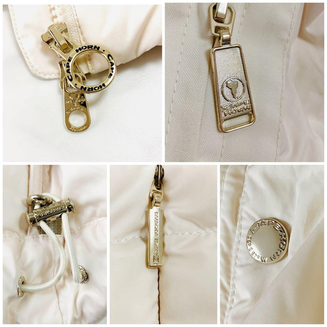 24AW✨️ケープホーン カサブランカ　 ダウンジャケット　異素材切り替え　フード