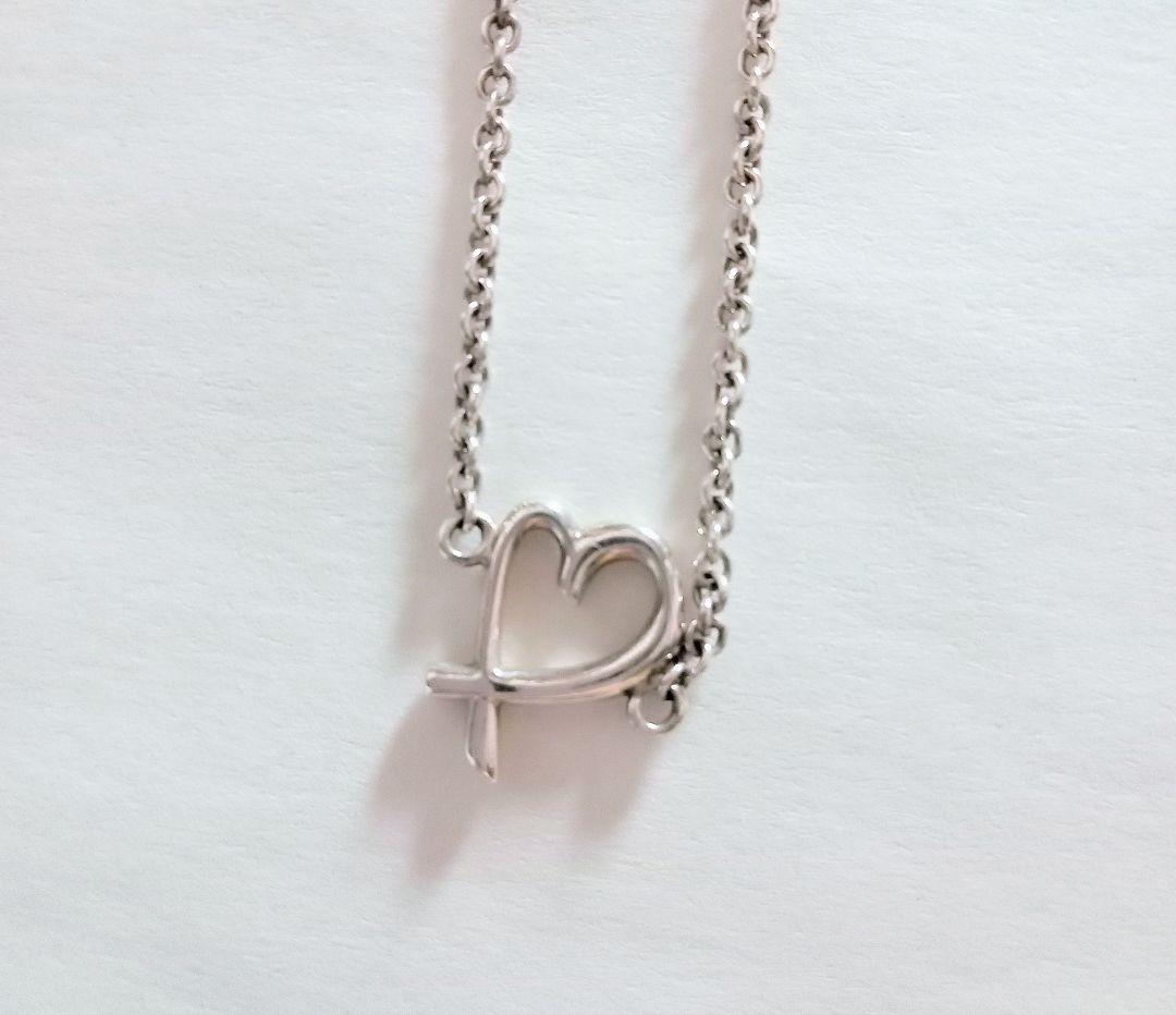 【美品】Tiffany & Co. 　ブレスレット　ハート