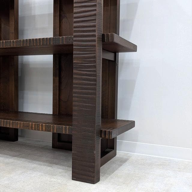 日本民芸デザイン陳列棚（オープンシェルフ）