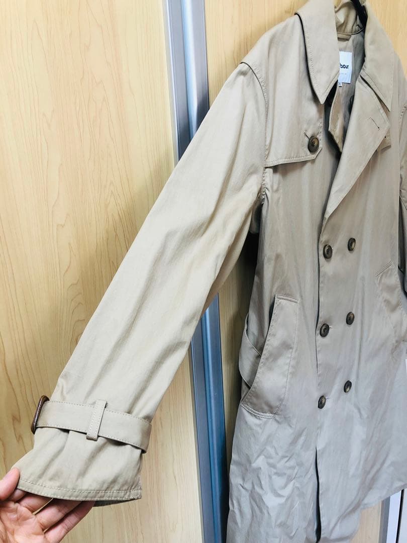 【良品】バブアー Barbour トレンチコート サイズ36 ベージュ