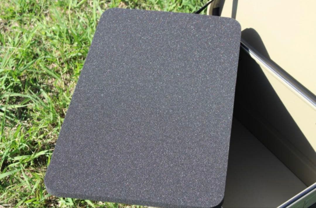 アースカラー アルミコンテナボックス ４９Ｌ ガレージ収納 キャンプギア収納