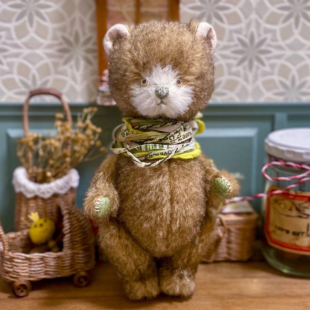 ハンドメイドテディベア＊fluffyteddy【No.38】