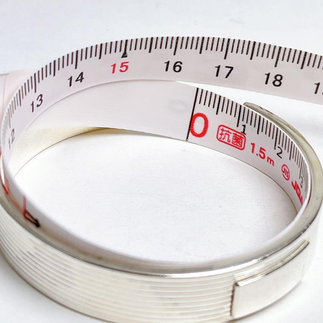 グッチ　ヴィンテージ　ストライプ　バングル　925