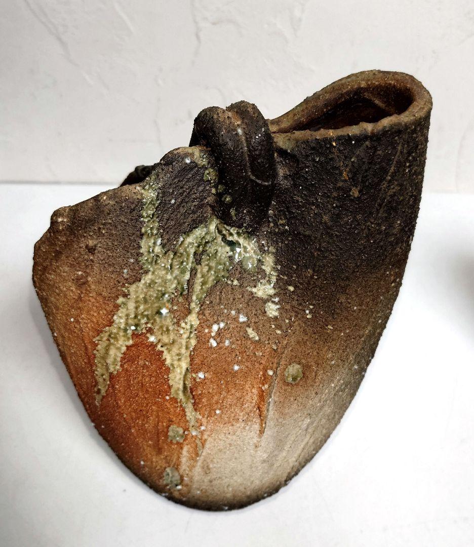 【6点】信楽焼 花瓶 花器 一輪挿 陶芸 明山 工芸 生花 和