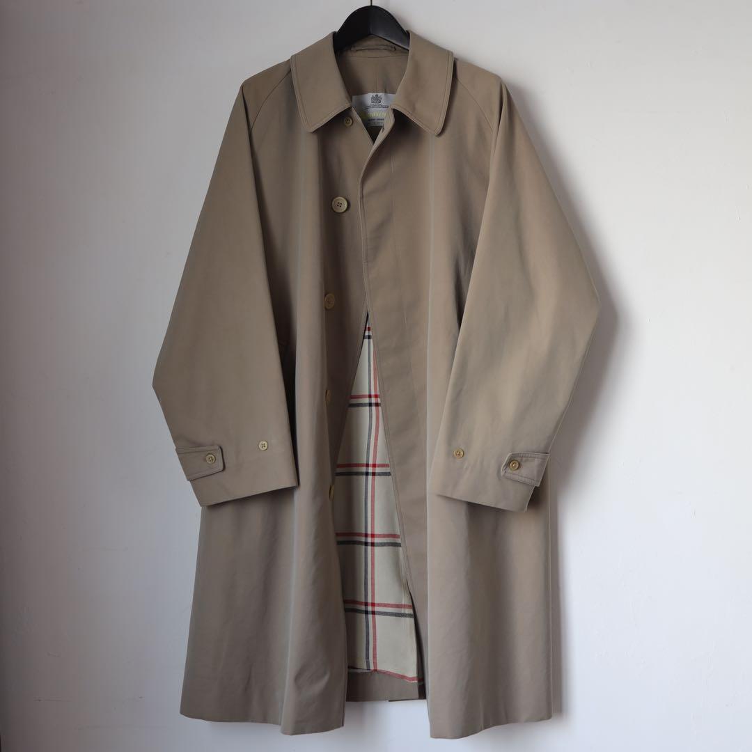 【一枚袖】アクアスキュータム シングルラグランコート イングランド製