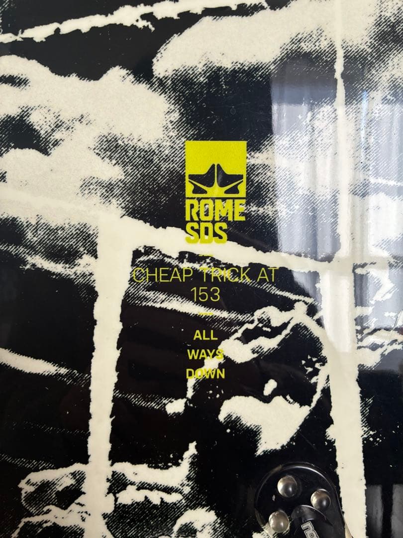 スノーボード ROME CHEAP TRIC AT153