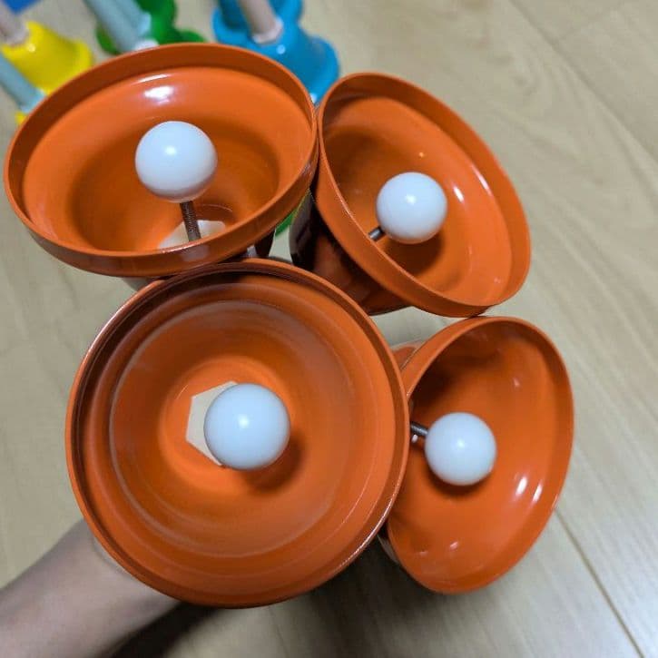 ZEN-ON ミュージックベル ハンドベル 23音 レインボーカラー