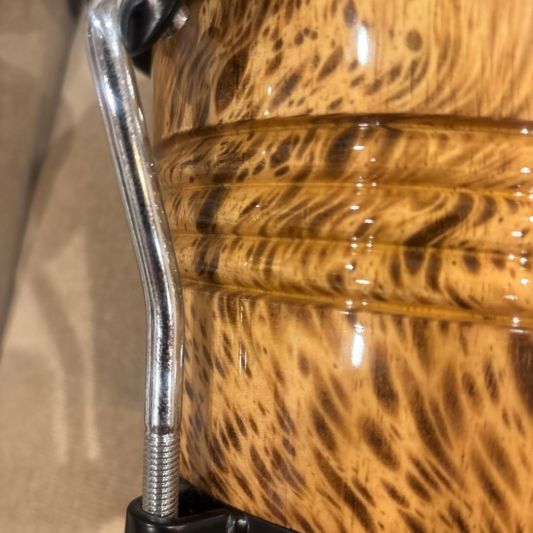 MEINL マイネル　ウッドボンゴ 豹柄　　ケース+ボンゴヘッド2種セット