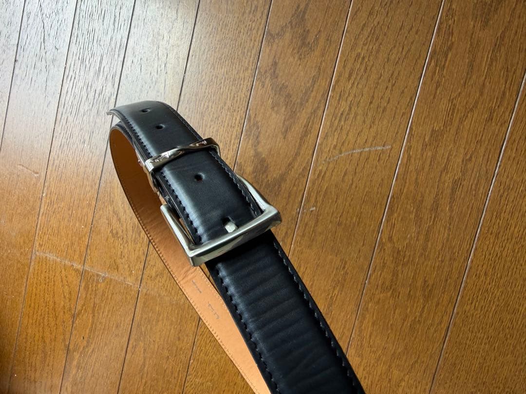 ポールスミス ベルト ツイストリング レザー W92-102