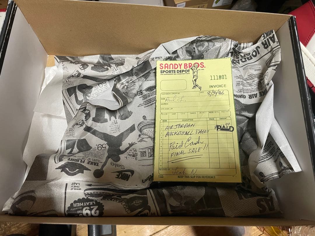 【新品未使用】Jordan 1 High OG Lost & Found