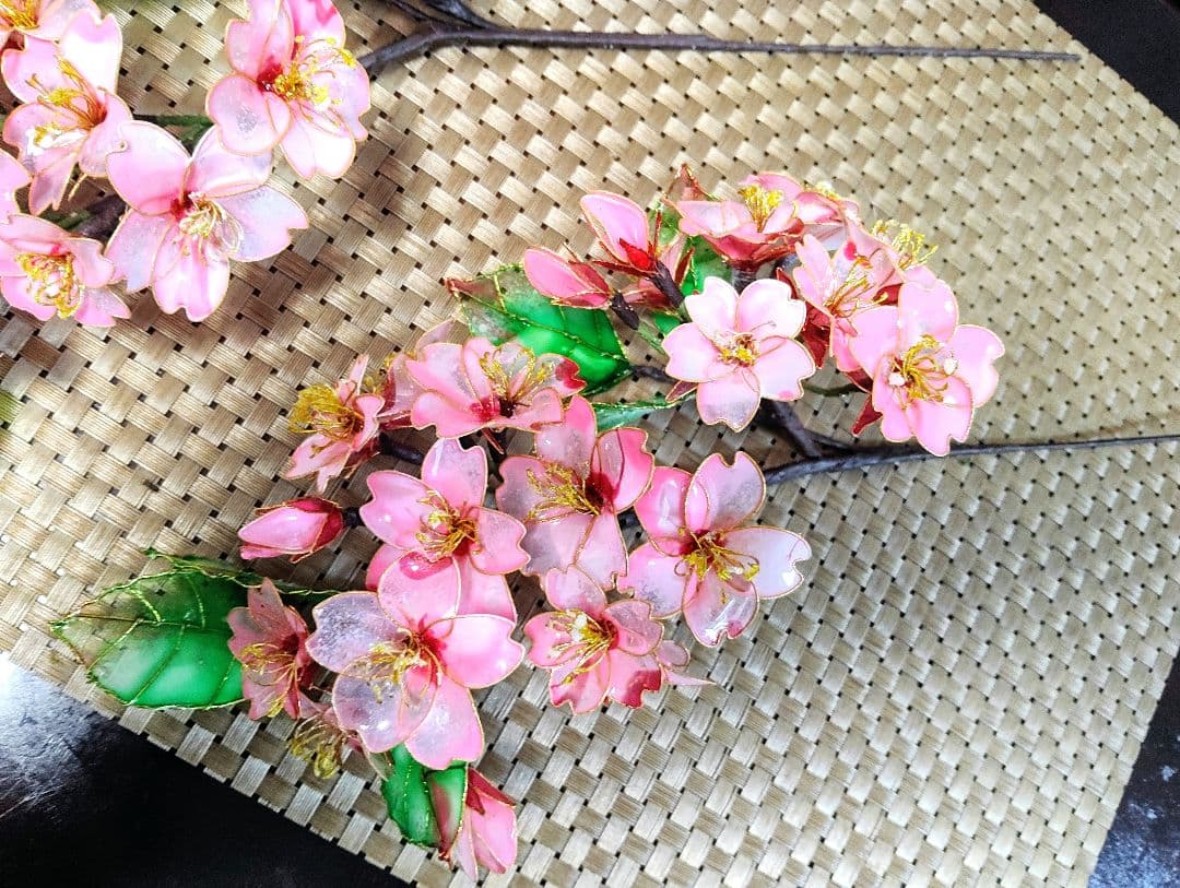 ネム　アメリカンフラワー花瓶付き紫陽花