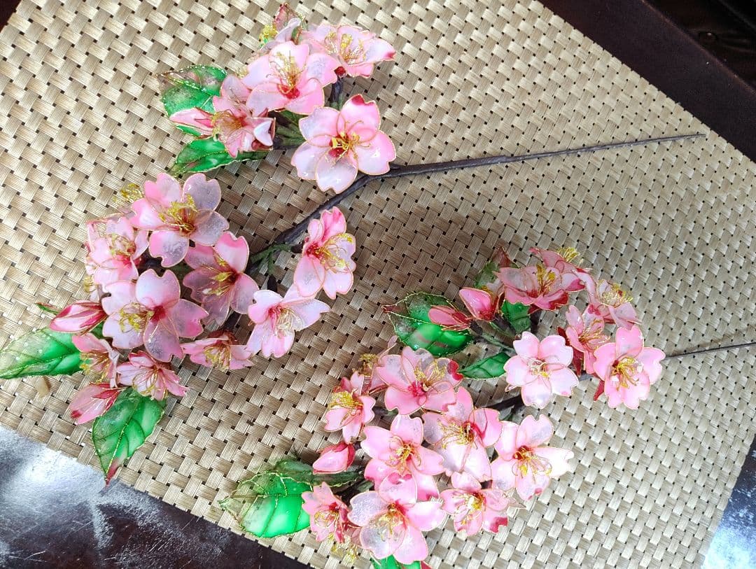 ネム　アメリカンフラワー花瓶付き紫陽花