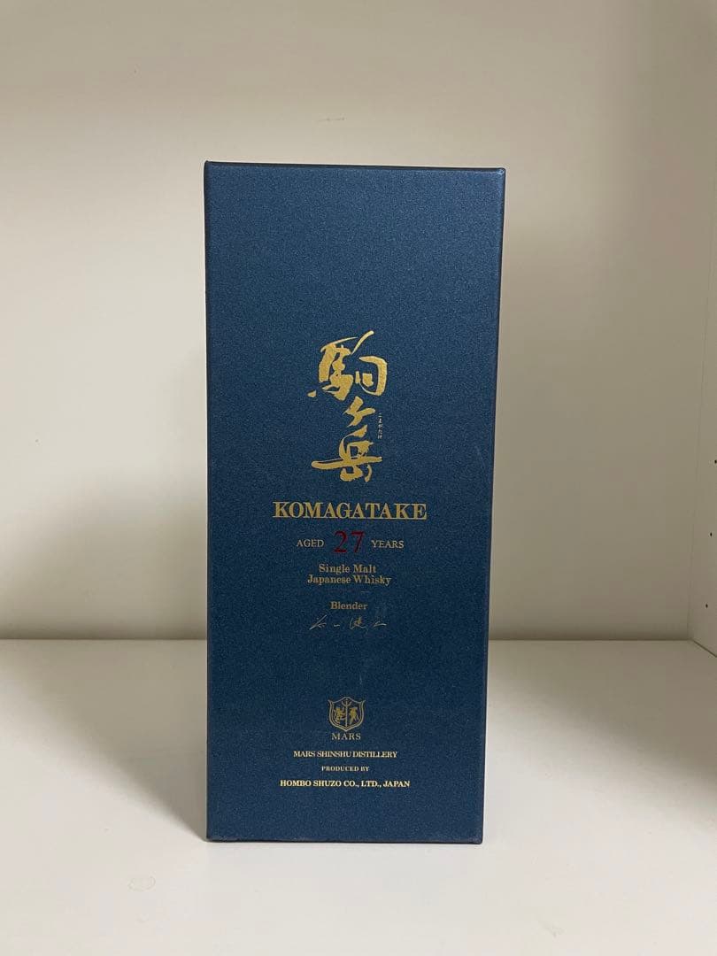 本坊酒造　マルス　シングルモルト駒ヶ岳　27年　46度/700ml未開栓