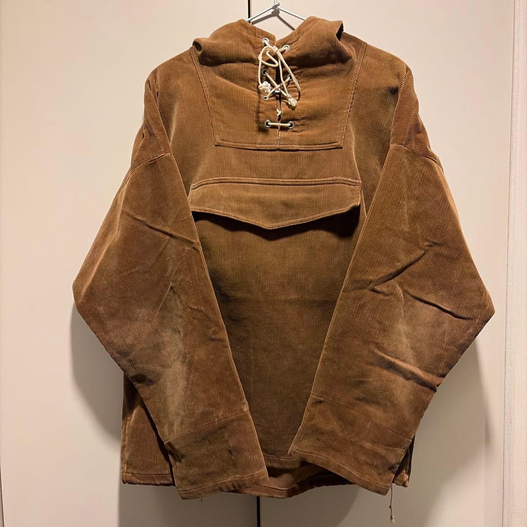 【ヴィンテージ 60s】ブラウン コーデュロイ プルオーバー