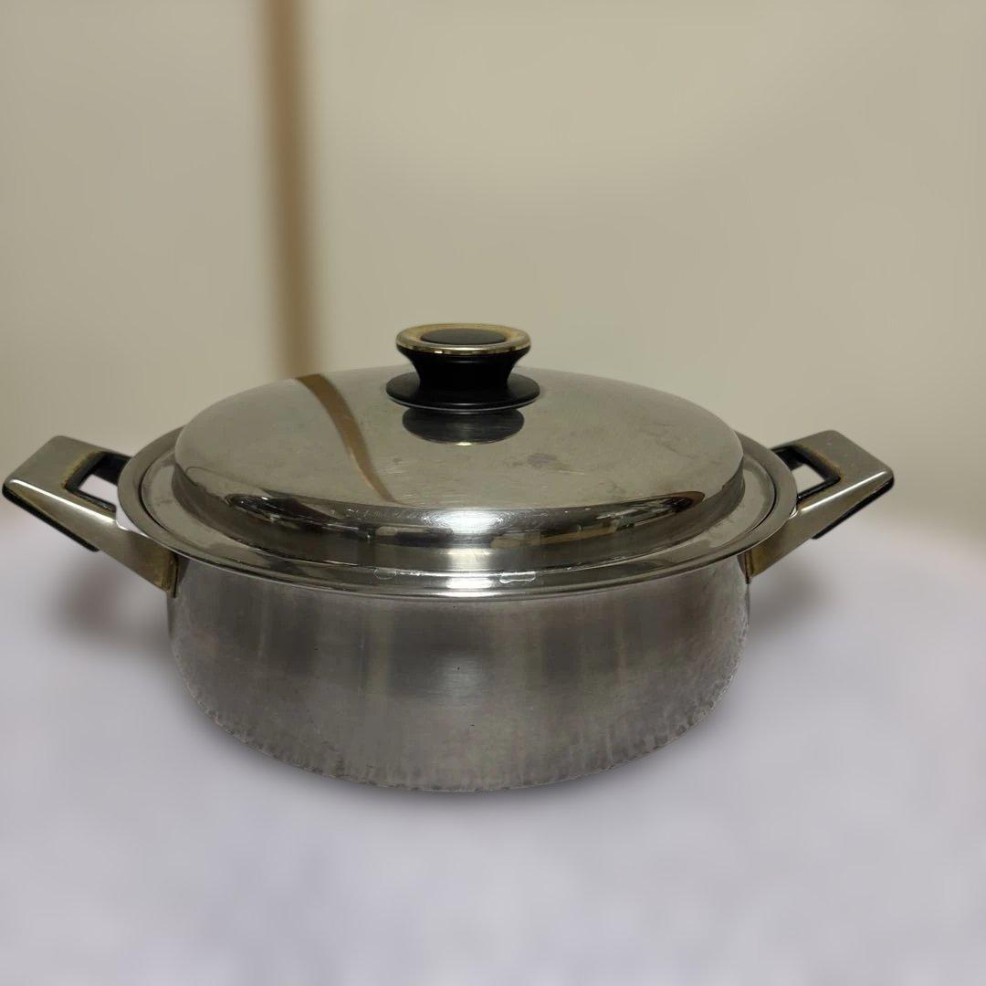 RAINLOOW COOKER無水鍋26cmステンレス両手鍋 IH対応アメリカ製