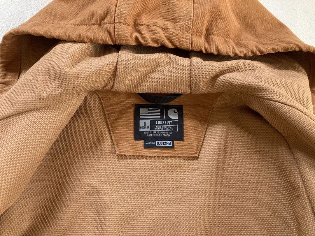 carhartt カーハート アクティブジャケット ブラウン USA製 S