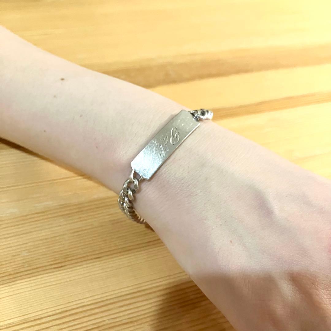 FORSTNER us army スターリング シルバー IDブレスレット