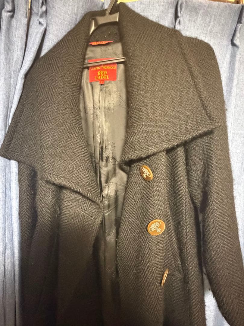 Vivienne Westwood RED LABEL ロングコート ブラック